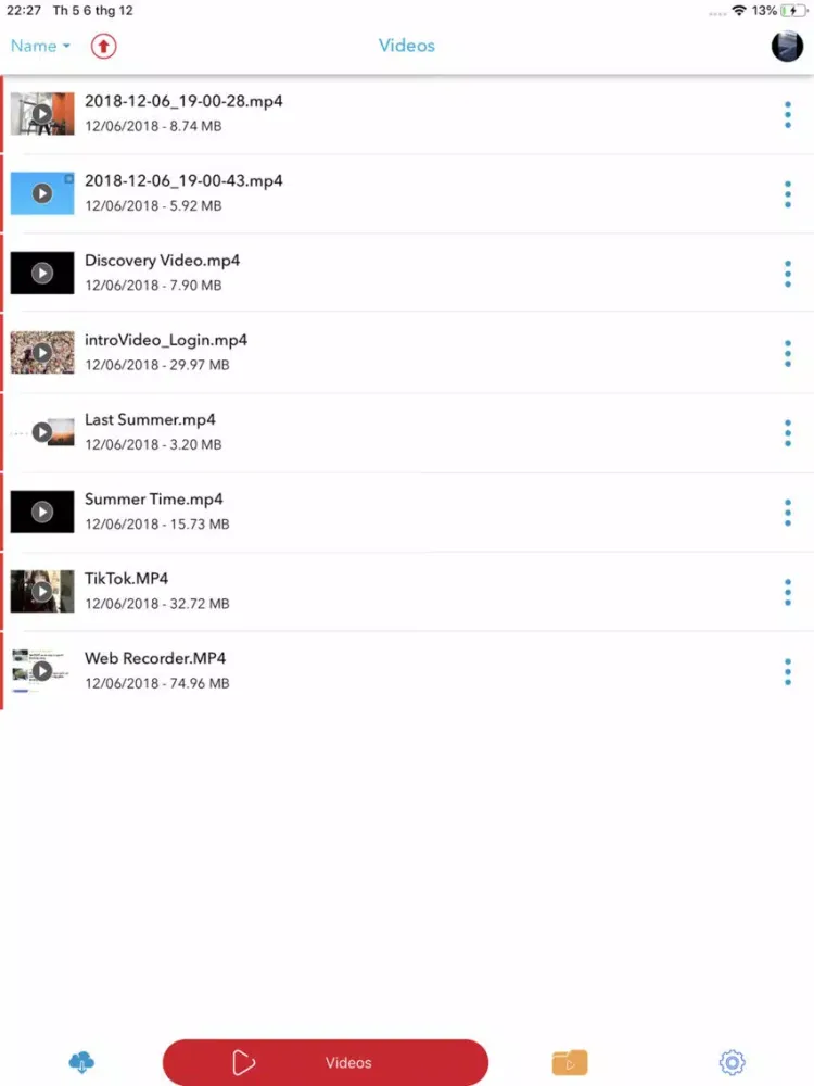 Video Saver - Player & Edit iPad 应用截图