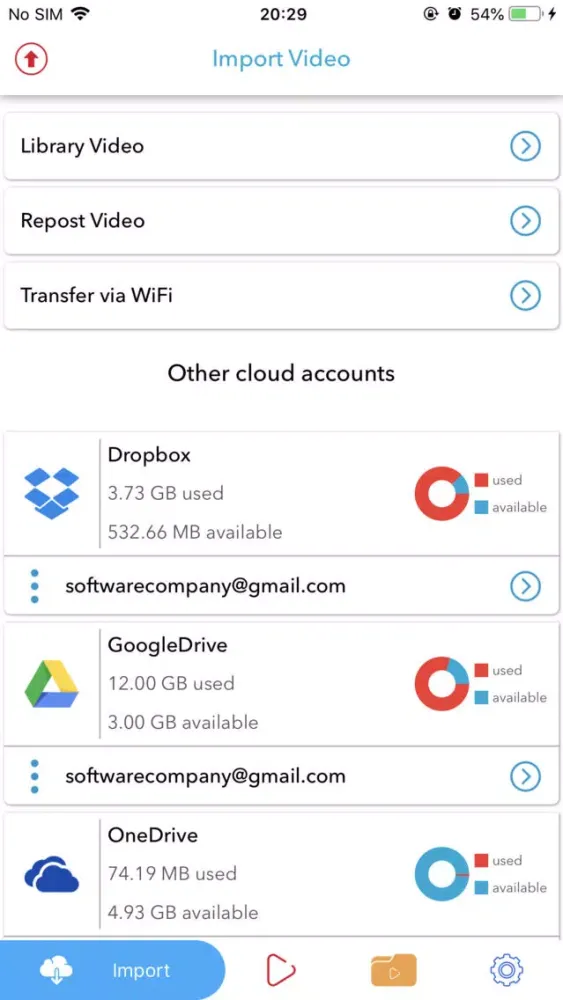 Video Saver - Player & Edit应用截图