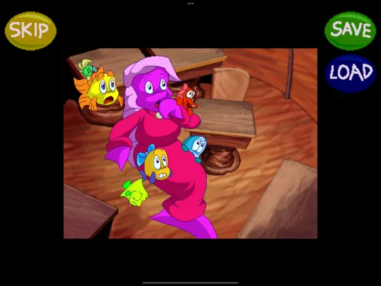 Freddi Fish 2: Haunted School iPad  스크린샷
