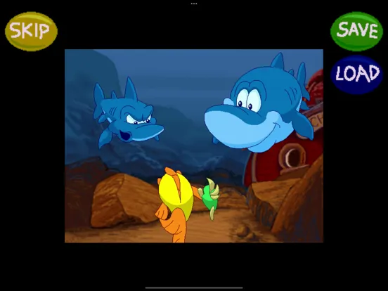 Freddi Fish 2: Haunted School iPad  스크린샷
