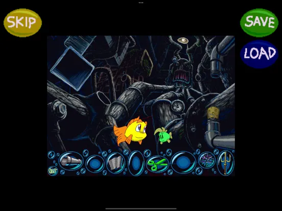 Freddi Fish 2: Haunted School iPad  스크린샷
