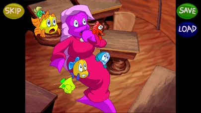 Freddi Fish 2: Haunted School 스크린샷