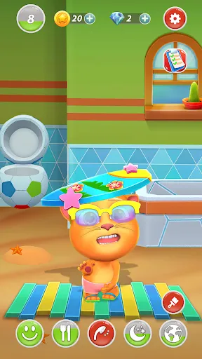 Virtual Pet Tommy - Cat Game Screenshots