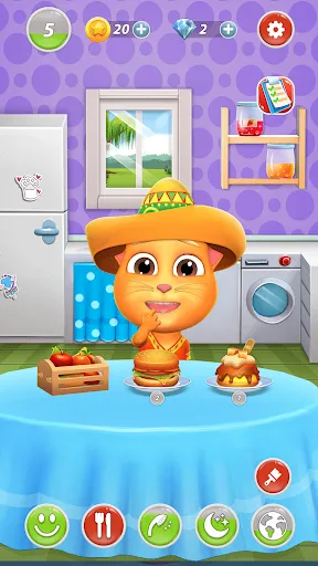 Virtual Pet Tommy - Cat Game Screenshots