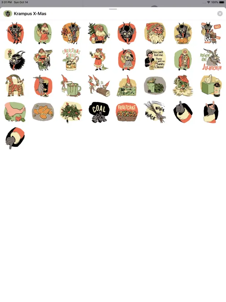 Krampus Xmas iPad 应用截图