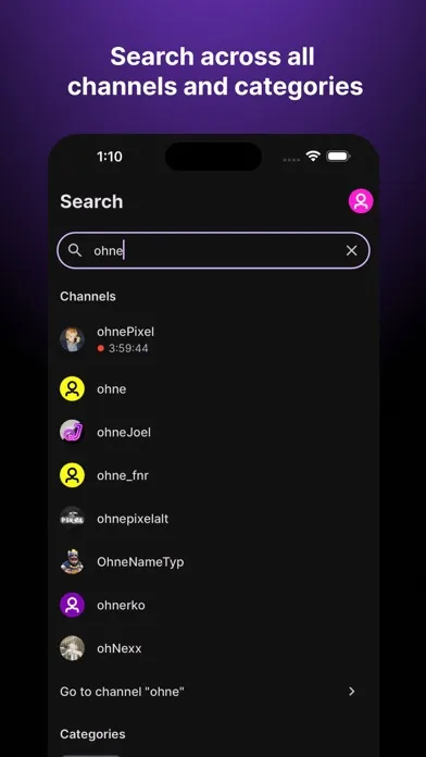Frosty for Twitch Screenshots