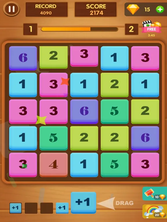 Merge Block Puzzle iPad  Screenshots