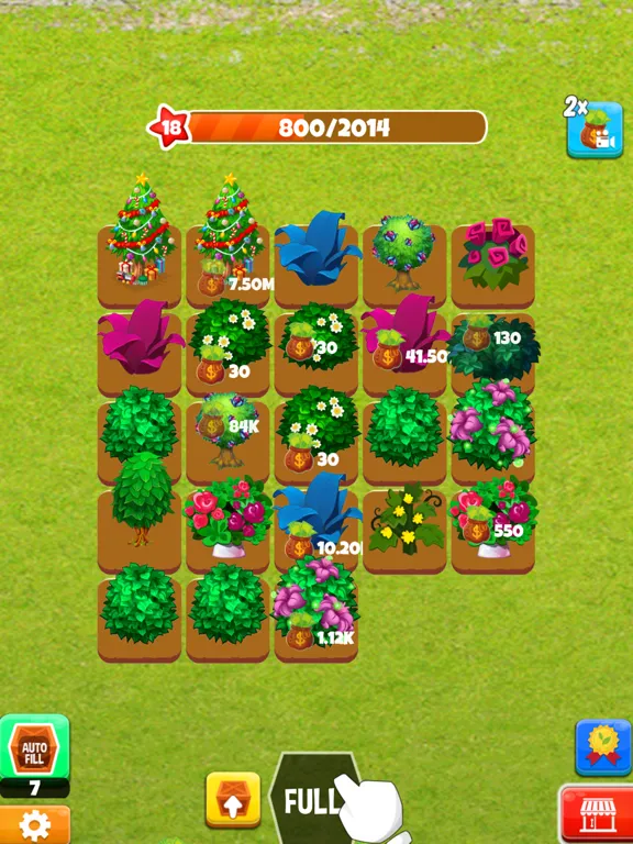 Planting Trees Puzzle Game iPad  Screenshots