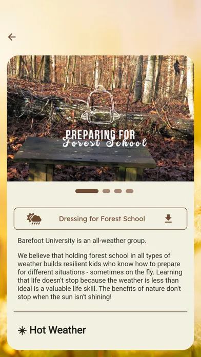 Zrzuty ekranu Barefoot University