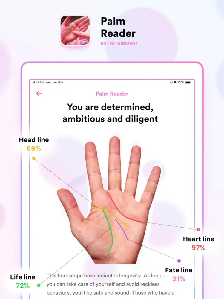 Tomo Me - Analyze & Predict! iPad 應用截圖