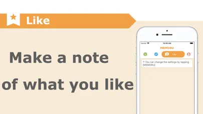Captures d'écran de MEMORU PLUS / Simple Note App