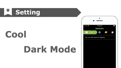 Captures d'écran de MEMORU PLUS / Simple Note App