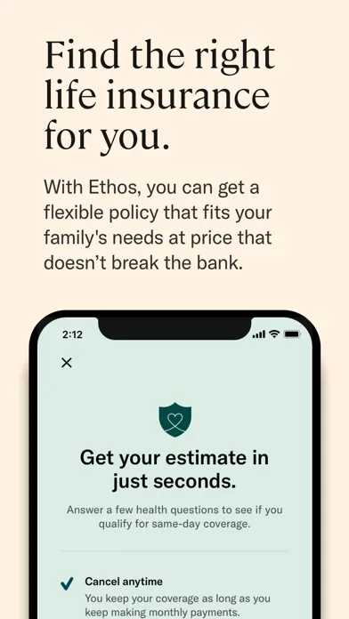 Ethos - Insurance & Wills Screenshots