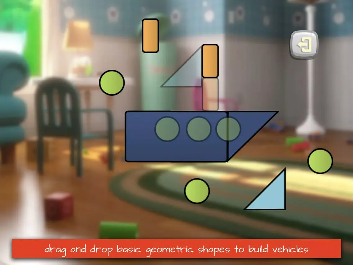 Shape Craft Vehicles iPad  Ekran Görüntüleri