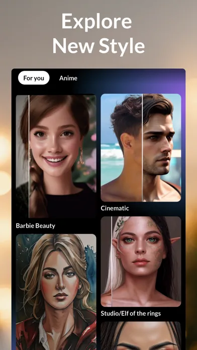 Скриншоты Anime AI - AI Art Photo
