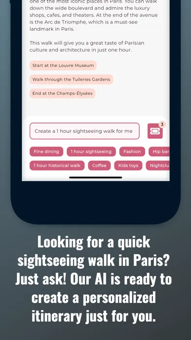 Ảnh chụp màn hình của Ai Travel Guide - Trip Planner