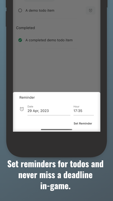 Tangkapan layar Compadre - Game Notes & Todos
