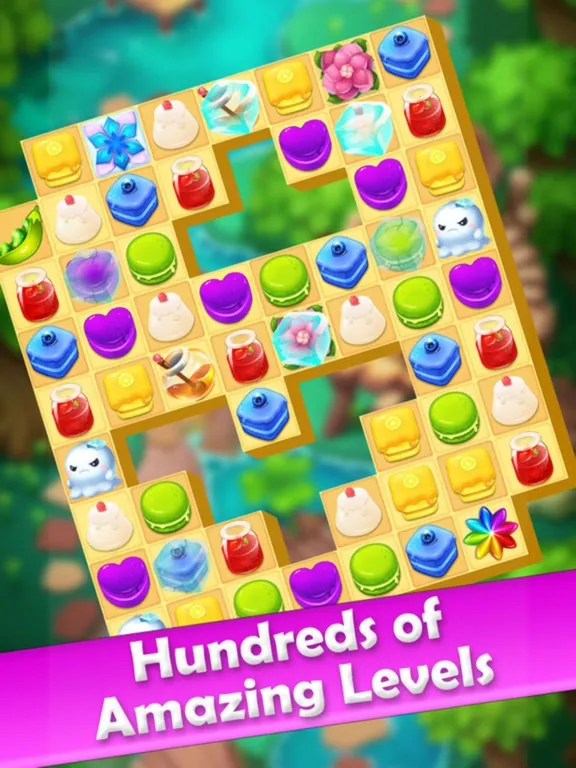 Ảnh chụp màn hình của Charm Crush - 3 match puzzle candy king blast game iPad 