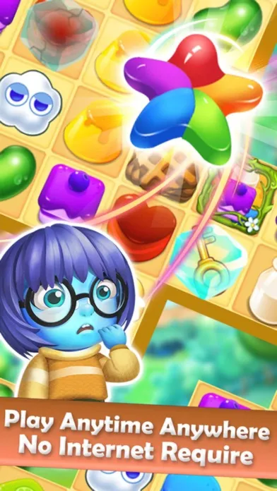 Ảnh chụp màn hình của Charm Crush - 3 match puzzle candy king blast game