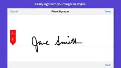 Zrzuty ekranu Turbo Sign - PDF Scan & Fill