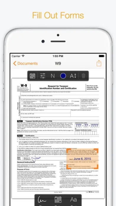 Zrzuty ekranu Turbo Sign - PDF Scan & Fill