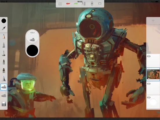 Graphic Sketchbook -Draw Suite iPad  Ekran Görüntüleri