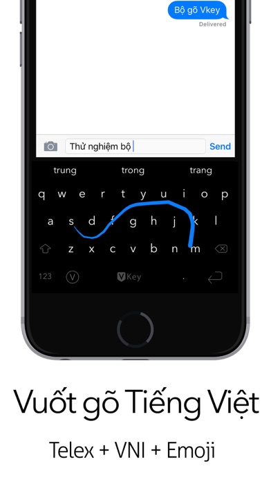 VKey - Gõ Tiếng Việt với Swipe-to-type应用截图