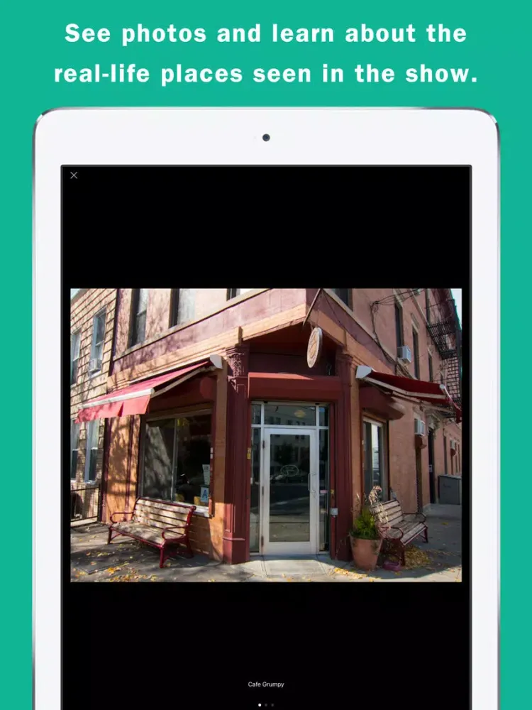 Tangkapan skrin Walking Tour of Girls Locations in New York City iPad 
