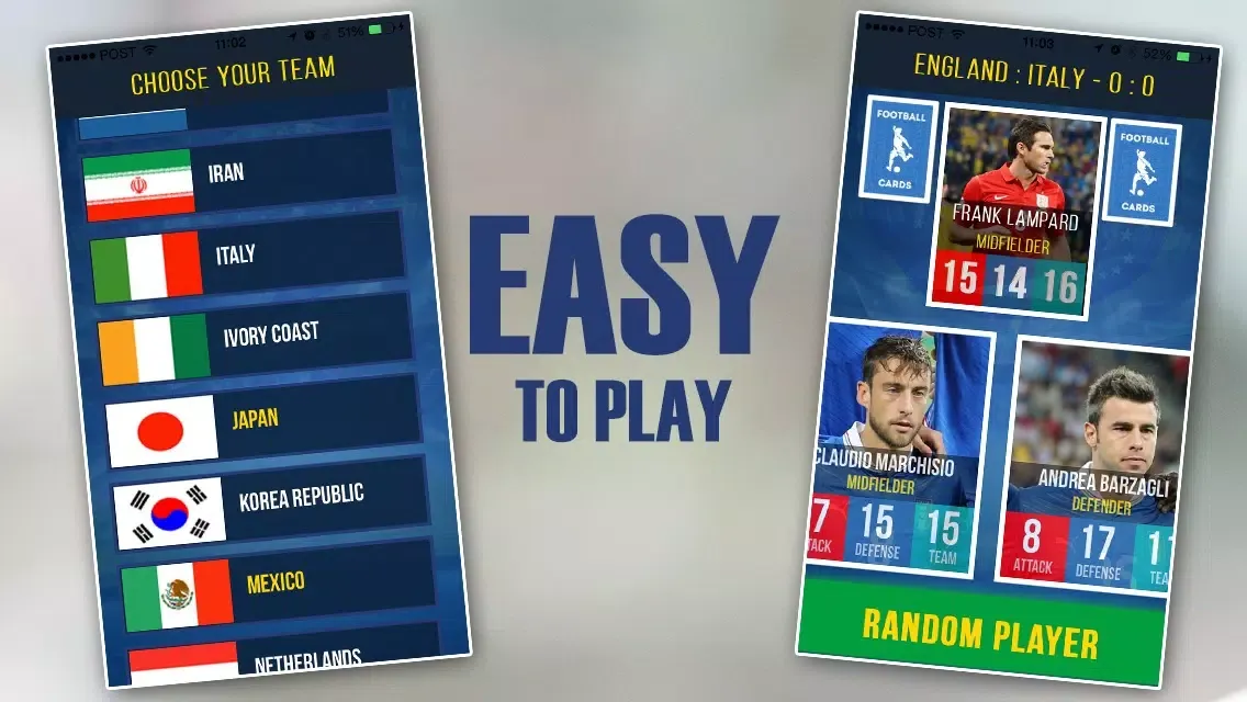 Football Cards - Cup 2014 Edition Screenshots