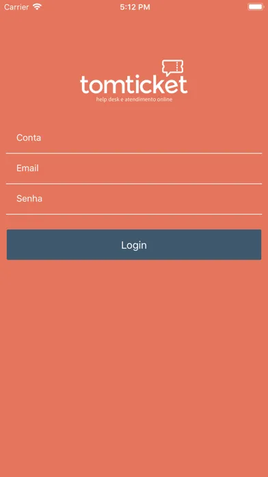 Tangkapan skrin TomTicket: Help Desk