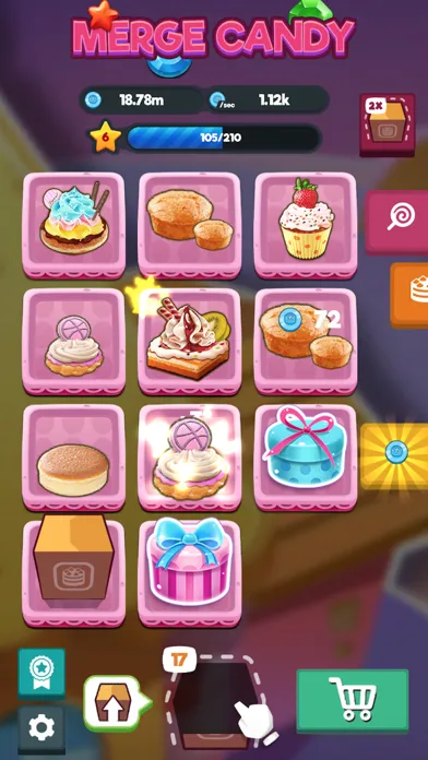 Merge Candy - Idle Tycoon Game Screenshots