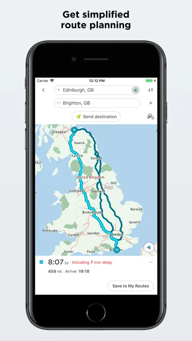 Screenshot di TomTom MyDrive™