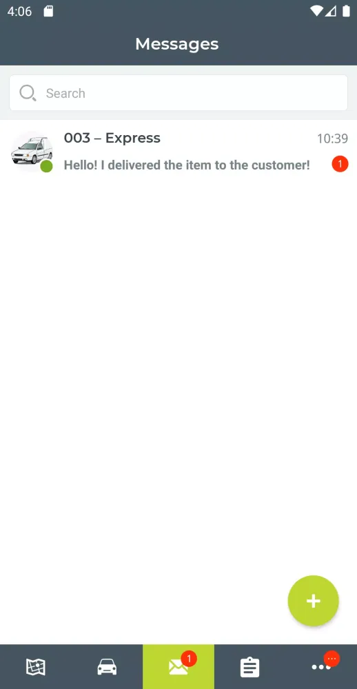 WEBFLEET Mobile Screenshots