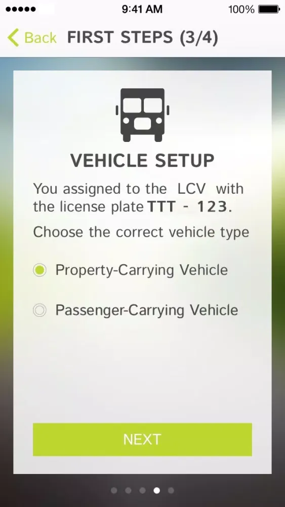 TomTom WEBFLEET Hours of Service Screenshots