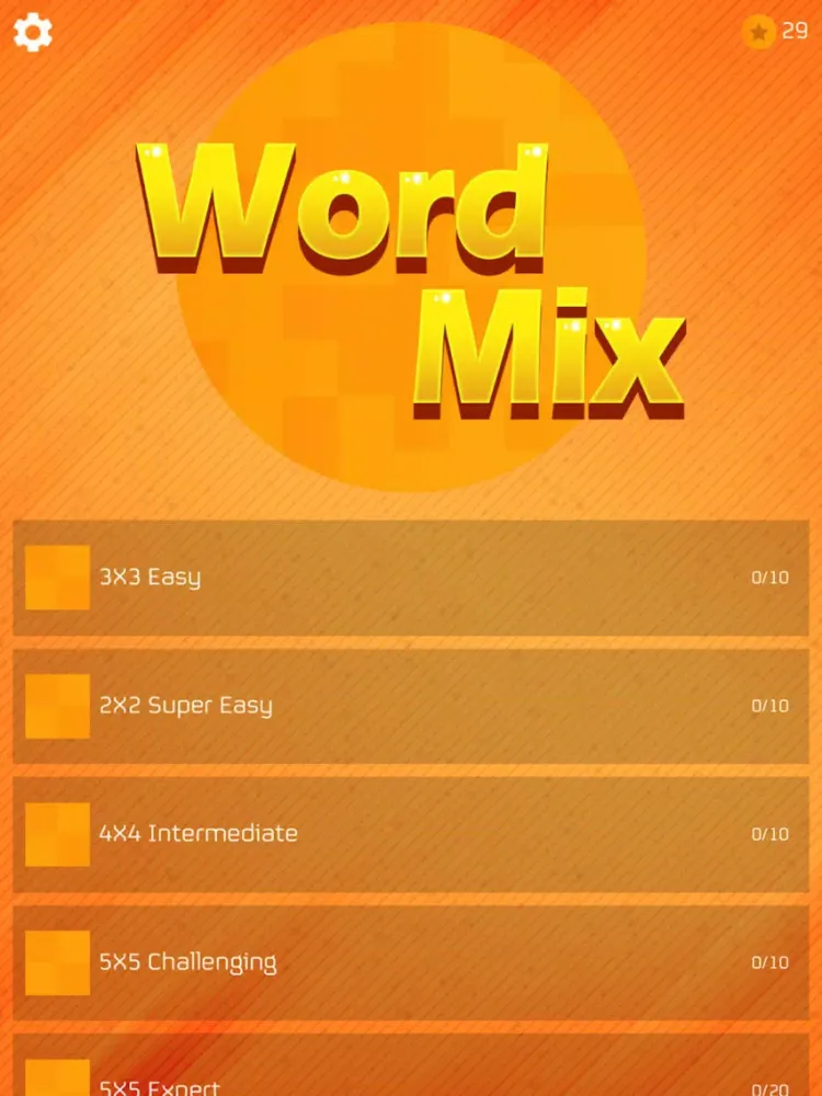 Скриншоты Word Mix Crossy - Link Words iPad 