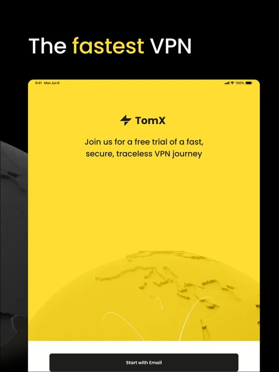 صور TomX VPN iPad 