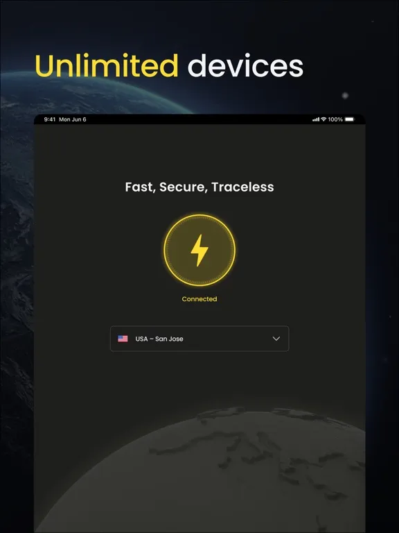 صور TomX VPN iPad 