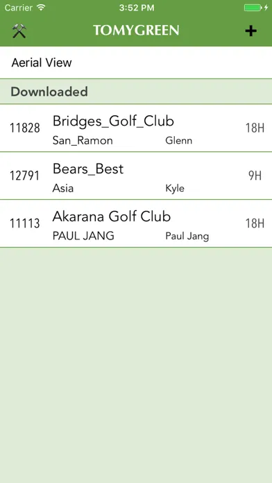Ảnh chụp màn hình của TomyGreen: Golf GPS