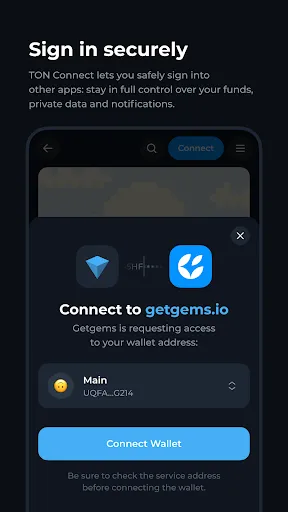 Tangkapan skrin Tonkeeper — TON Wallet