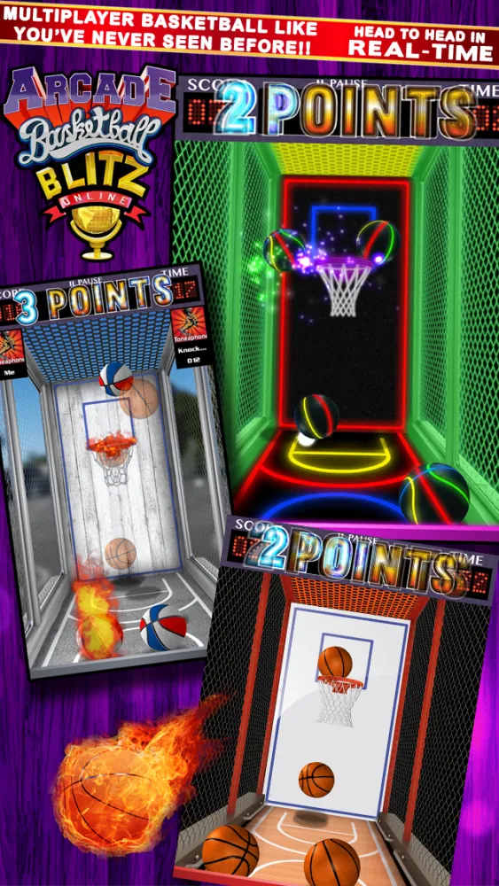 Screenshot di Arcade Basketball Blitz Online