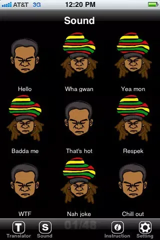 iKnow Jamaican: Clean Ekran Görüntüleri