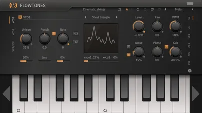 Capturas de pantalla de TB Flowtones