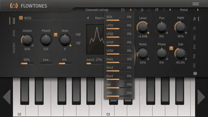 Capturas de pantalla de TB Flowtones