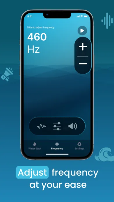 ภาพหน้าจอของ Clear Speaker: Clear Wave tone