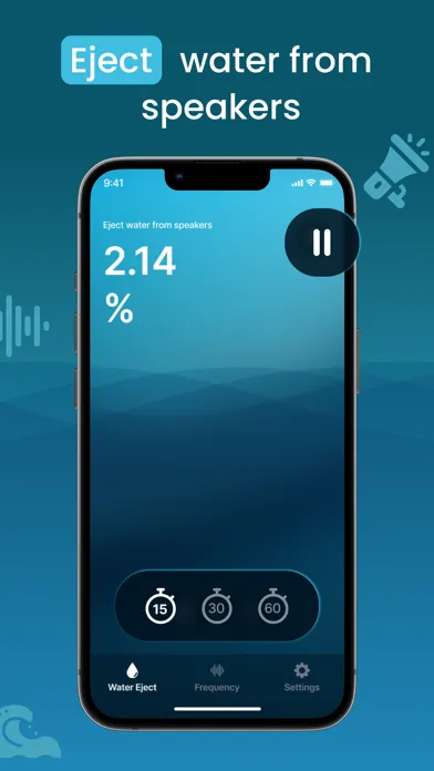 ภาพหน้าจอของ Clear Speaker: Clear Wave tone