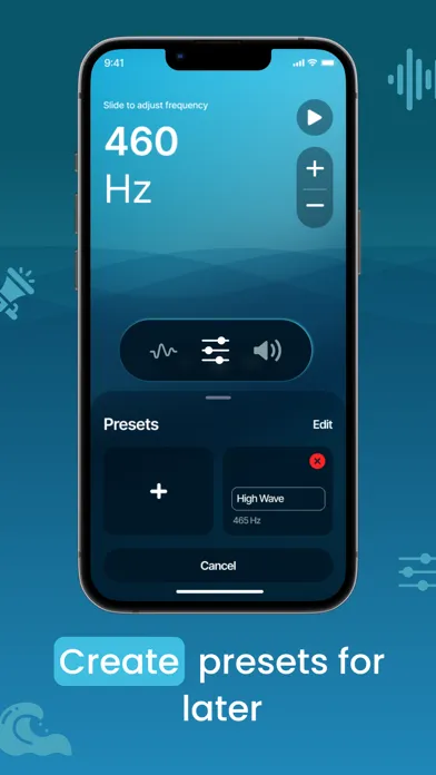 ภาพหน้าจอของ Clear Speaker: Clear Wave tone