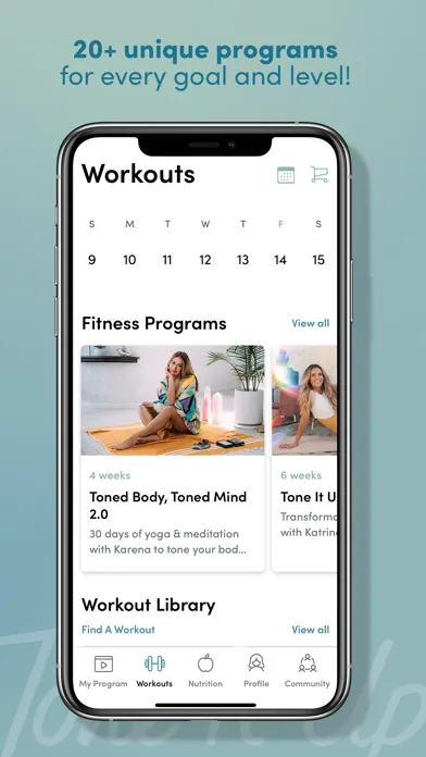 Screenshot di Tone It Up: Workout & Fitness
