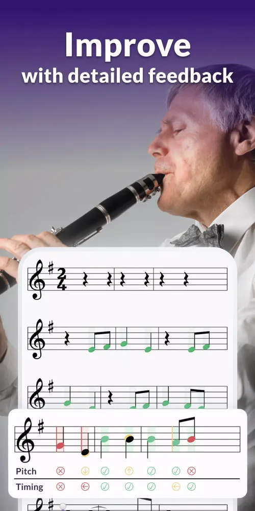 Clarinet Lessons - tonestro স্ক্রিনশট
