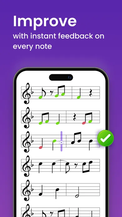 Learn & Play Flute - tonestro سکرین شاٹس
