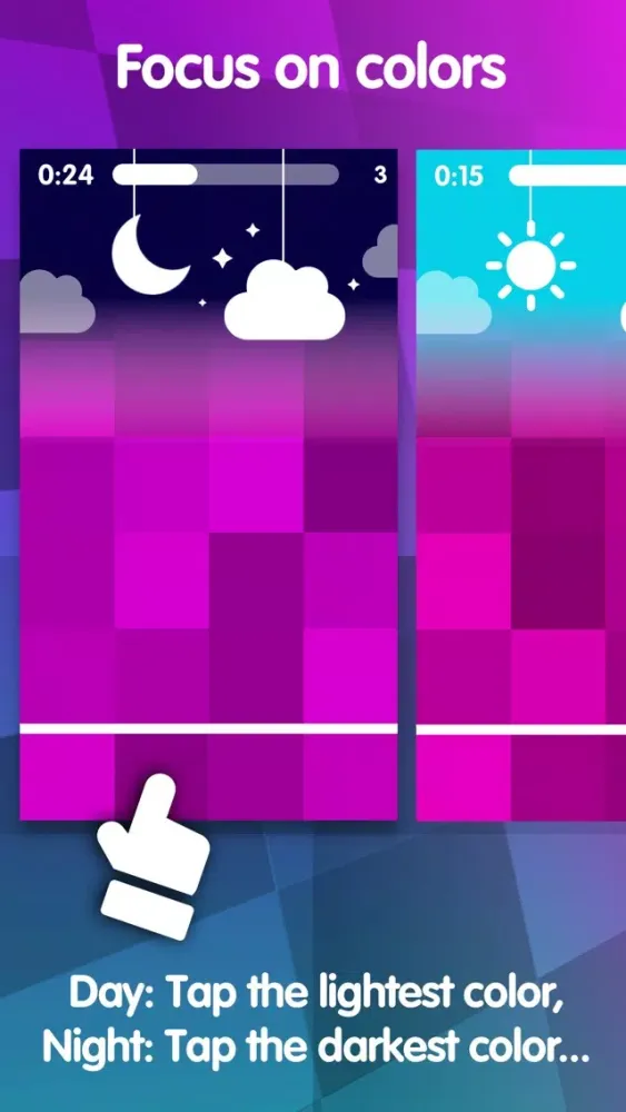 ภาพหน้าจอของ Tone Tone - Color Game
